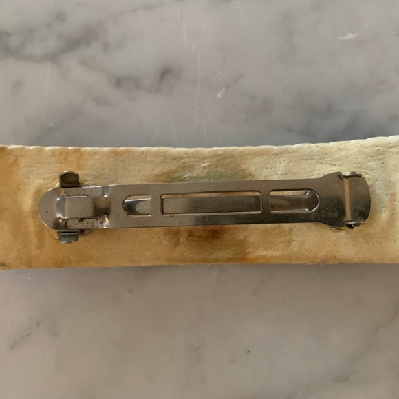 Hand beaded hair Barrette. Purchased at a western tack store. - Picture 3 of 3